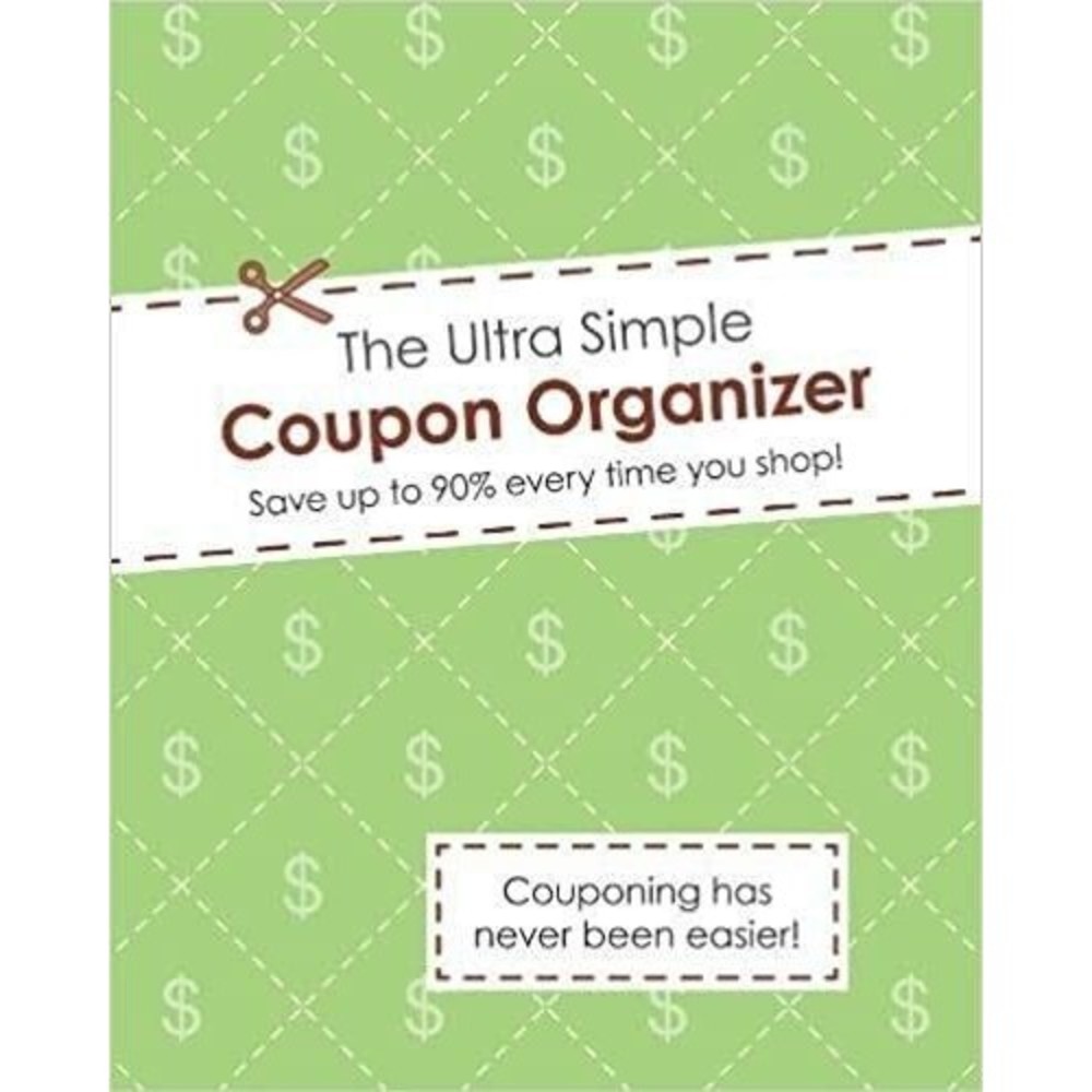 The Ultra Simple Coupon Organizer planner, spiral-bound book, new with tags